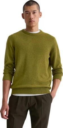 Marc OPolo Rundhalspullover "aus gesprenkeltem Tweedgarn"