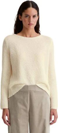 Marc O'Polo Rundhalspullover aus Schurwolle-Alpakawolle-Mix