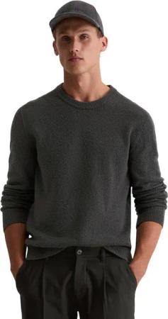 Marc O'Polo Rundhalspullover aus strukturiertem Wolle-Mix