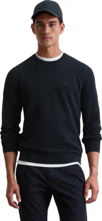 Marc OPolo Rundhalspullover in Piqué-Struktur