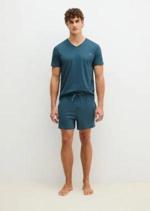 Marc O'Polo Schlafhose Mix N Match Cotton (2er Pack)