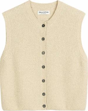 MARC O'POLO Strickgilet creme | S