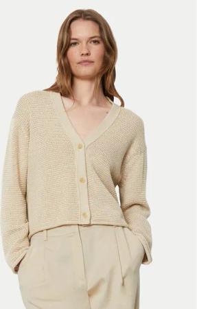 Marc O'Polo Strickjacke 406 6059 61259 Beige Regular Fit