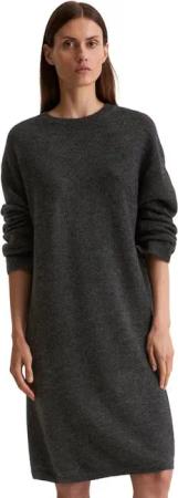 Marc O'Polo Strickkleid Rundhalsausschnitt, Relaxed Fit, Wollmischung