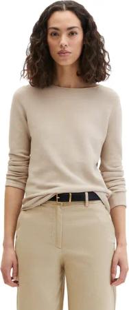 Marc OPolo Strickpullover slim fit aus softem Organic Cotton, mit Rollkanten