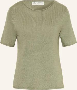 Marc O'Polo Strickshirt mit Leinen