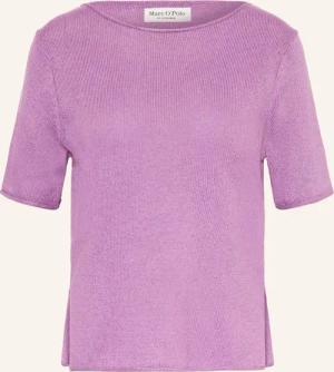 Marc O'Polo Strickshirt mit Leinen