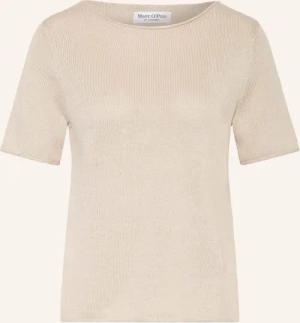Marc O'Polo Strickshirt mit Leinen