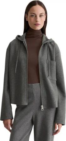 Marc O'Polo Sweatjacke aus kompaktem Interlockjersey