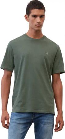 Marc OPolo T-Shirt Logo-T-Shirt aus Bio-Baumwolle