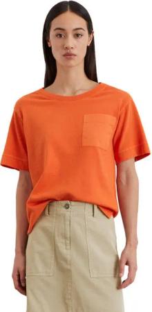 Marc O'Polo T-Shirt mit aufgesetzter Satin-Tasche
