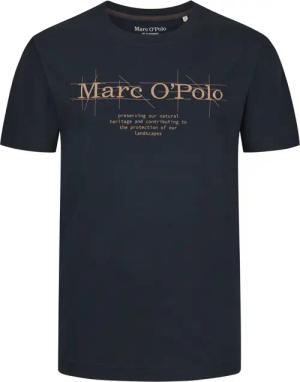 Marc O'Polo T-Shirt mit Logo-Stickerei und Label-Schriftzug