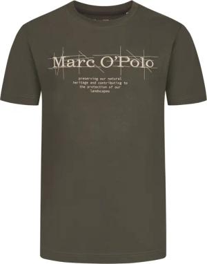 Marc O'Polo T-Shirt mit Logo-Stickerei und Label-Schriftzug