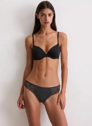 Marc O'Polo Tai-Slip Tender Lace elastisch, Microfaser, Spitze, weich, feminin, höherer Beinausschnitt