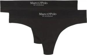 Marc O'Polo Tanga Iconic Rib (2er Pack) elastisch, Feinripp, Cotton-Mix, weich
