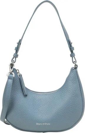 Marc O'Polo Umhängetasche aus fein genarbtem Rindleder
