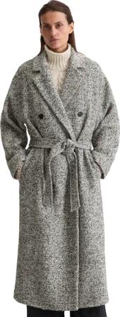 Marc OPolo Wollmantel Bouclé -Qualität, Relaxed Fit