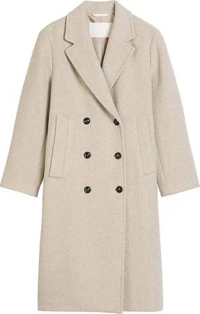 MARC O'POLO Wollmantel  creme | 36