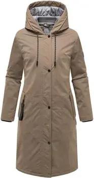 Marikoo  Damenmantel Kurzmantel Ledalaa 16