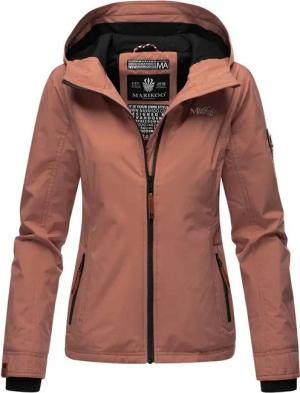 Marikoo Outdoorjacke Brombeere sportliche Übergangsjacke mit Kapuze