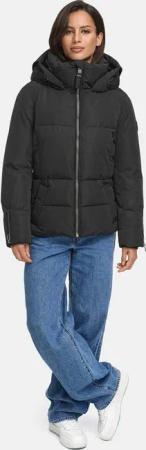 Marikoo Winterjacke Aleynaa mit extra hohem Kragen und elastischem Taillengürtel