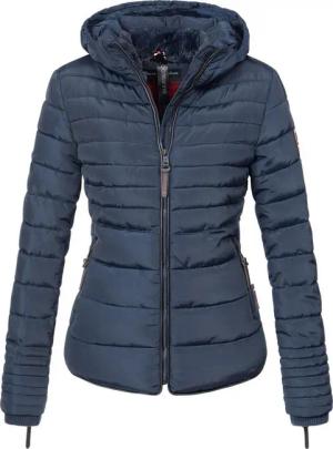 Marikoo Winterjacke Amber stylische Steppjacke mit Teddyfutter
