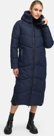 Marikoo Winterjacke Firella extra lange Passform und seitliche Belüftungsöffnungen