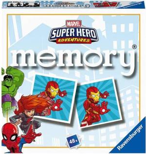MARVEL Spiel Mini Memory® Super Hero Marvel Avengers 48 Karten Ravensburger, Memory