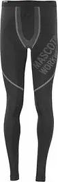 MASCOT® Herren Funktionsunterwäsche Hose "MOSS" Crossover schwarz Größe L