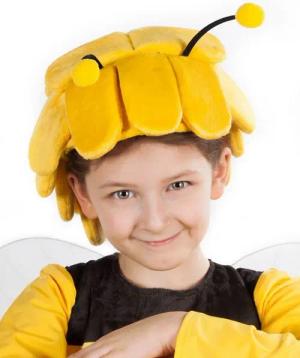 Maskworld Kostüm Biene Maja Kinder Kopfbedeckung - Fasching Kostüm, Für kleine Bienen mit Köpfchen - original lizenziert!