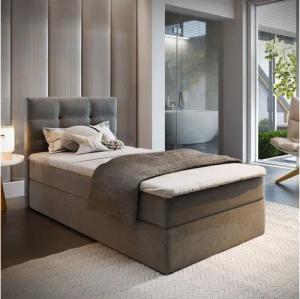 Masseno Boxbett GLOS 100x200 cm mit Bonell Matratze und Topper