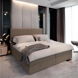 Masseno Boxbett PISA 180x200 cm mit Bonell Matratze und Topper