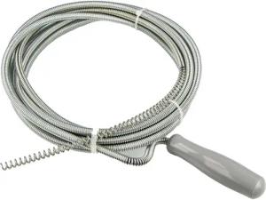 MASTERPROOF PROFESIONAL Rohrreinigungsspirale Rohrreinigungsspirale 1,50 m x Ø 6 mm, mit Bohrspitze