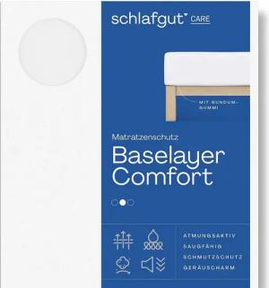 Matratzenauflage Baselayer Matratzenschutz Comfort Schlafgut, Wie ein Spannbettlaken