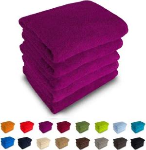 MatratzenL.A.B® Duschtücher 70x140 cm Rimini 500 g/m² Blauer Schwan®, 100% Baumwolle (Duschtücher), Badetücher, Frotee, 23 Farben, mit Aufhänger, einzeln verpackt