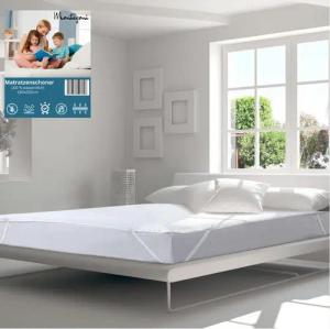 Matratzenschoner 180x200 cm Matratzenauflage - Wasserdicht, Atmungsaktiv & Hypoallergen Montegoni, 180x200cm 100% wasserabweisend, allergikergeeignet, atmungsaktiv