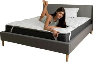 Matratzenschoner Matratzenschutz Topper Matratzenauflage SEI Design, Bettauflage - ergonomisch gesteppt mit 4X Gummi-Befestigung