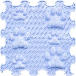 Matte mit Sinneselementen, Blau, Hart, 30x30 cm