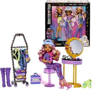 Mattel® Anziehpuppe Fashion Spiel-Set Puppe Clawdeen Wolf Monster High HKY70