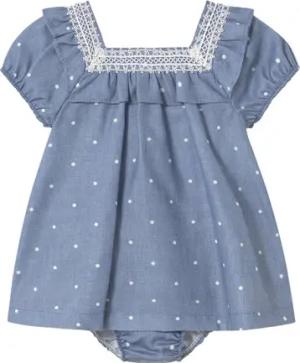 Mayoral Kleid für den Alltag 1919 Blau Regular Fit