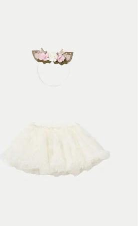 Mayoral Tüllrock 2803 Écru Regular Fit