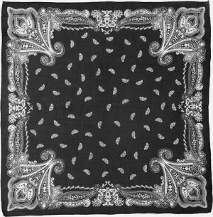 MayTree Seidentuch Baumwolle und Seide quadratisch 65x65cm, Bandana, (Stück), 70% Baumwolle, 30% Maulbeerseide mit handrolliertem Rand