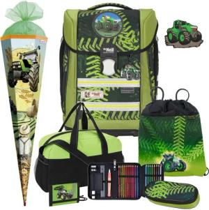 McNeill Schulranzen 1.Klasse Jungen Primero McLight (Set, 8-tlg)