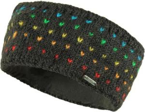 McRon Stirnband Modell Nadja Regenbogen gefüttert mit Fleece, hoher Schurwollanteil