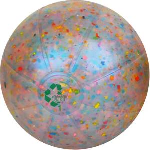 Medizinball Recycle 1 kg 19,5 cm Gymnastik Unisex Bunt