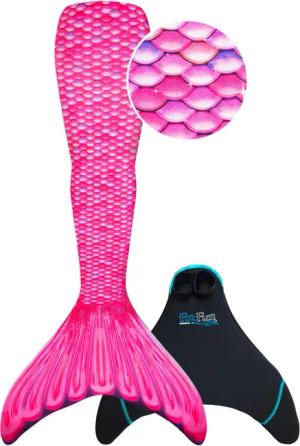 Meerjungfrauenflosse Mermaidens Original Malibu Pink für Kinder