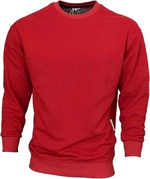 Megaman Jeans Sweatshirt Basic Sweatshirt Pullover Herren für Sport und Freizeit Rundhalsausschnitt