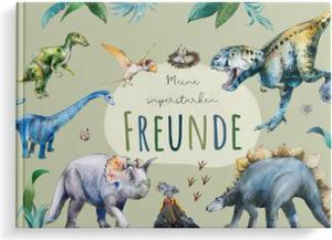 MeinBaby123® Tagebuch Freundebuch für Kinder, Freundschaftsalbum, Freundealbum Kindergarten und Schule, Freundschaftsbuch Hardcover