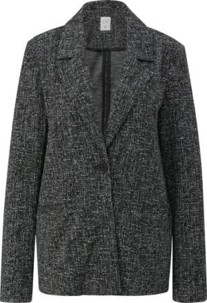 Melierter Blazer aus Interlockjersey
