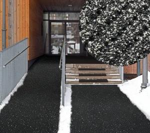 MELIUS VIVERE Antirutschmatte SafeStep Sicherheitsmatte PRO Salz-Pfeffer 1,20 x 0,50 Meter